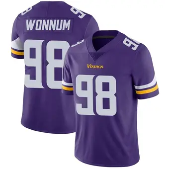 Men's D.J. Wonnum Purple Limited Team Color Vapor Untouchable Football Jersey