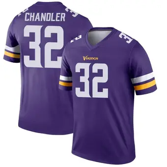 Youth Ty Chandler Purple Legend Football Jersey